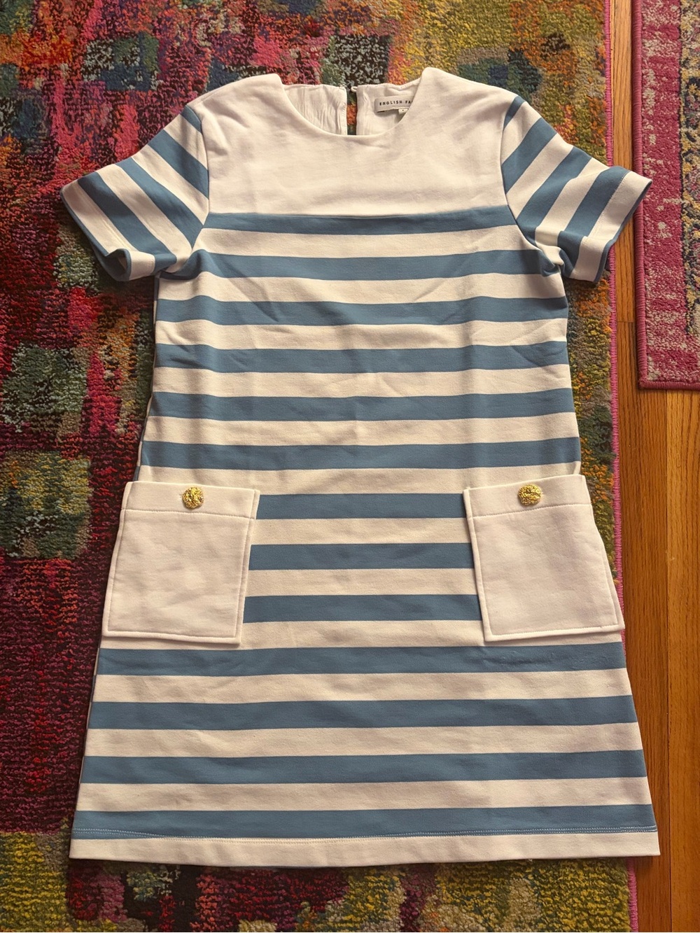 Cute striped English factory dress